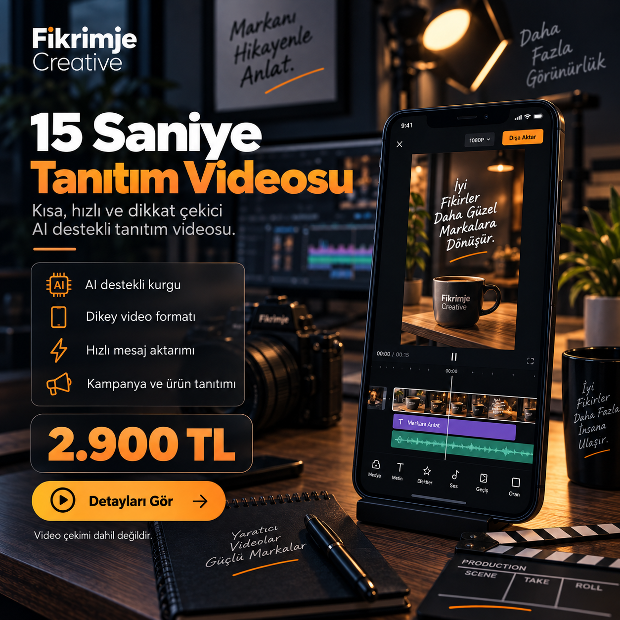 15 Saniye Tanıtım Videosu kapak görseli