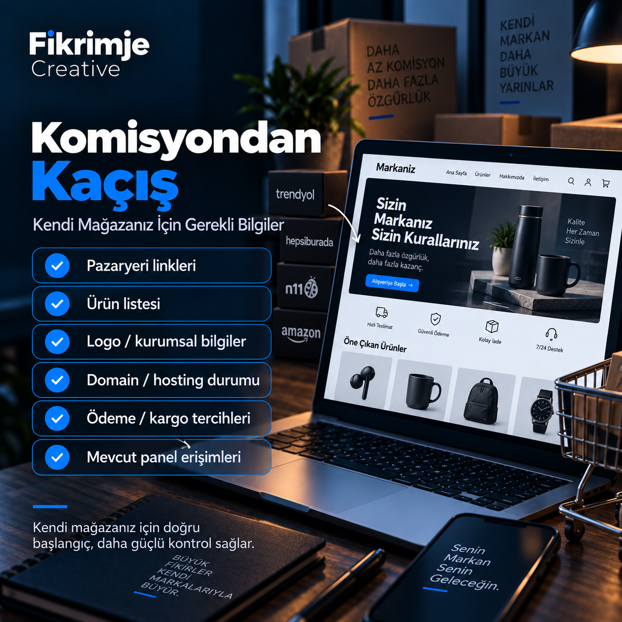 Komisyondan Kaçış için gerekli bilgiler